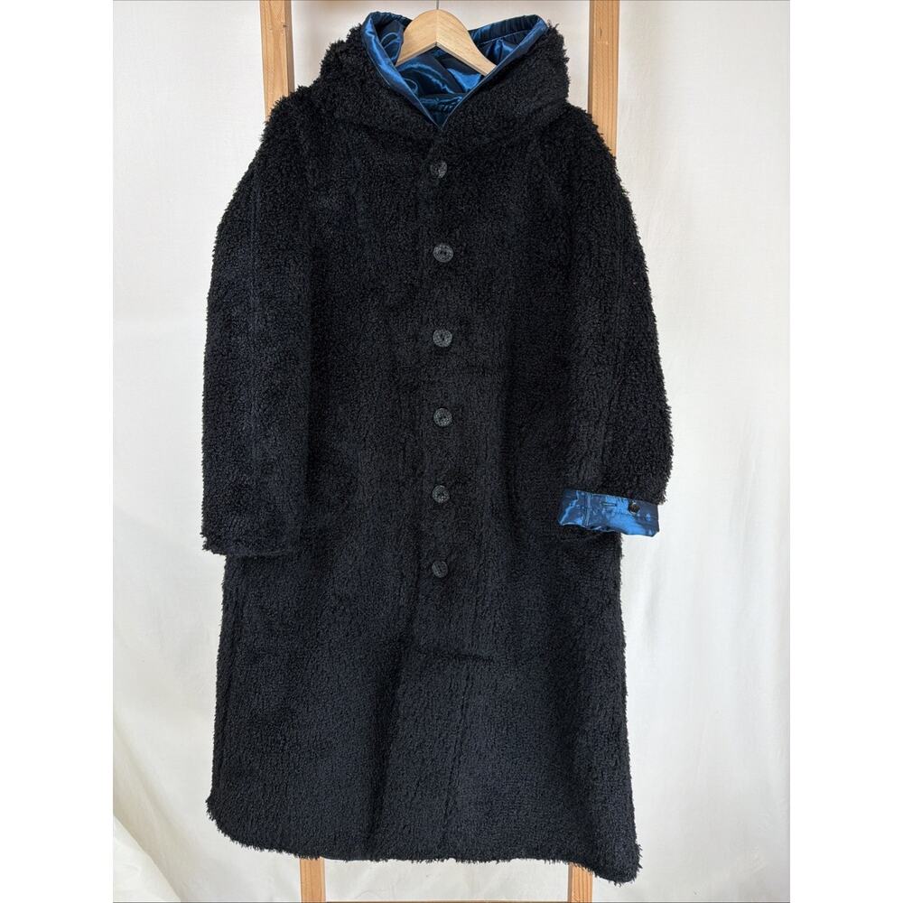 NWT Oopera Blue Water Resistant Reversible Rain Jacket #1025 Size XL - Picture 5 of 8